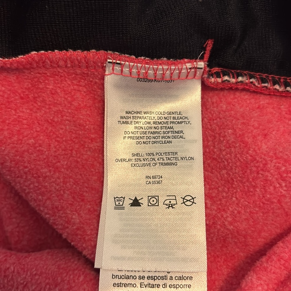 COLUMBIA | pullover jacket XL pink plaid - Picture 4 of 4